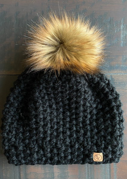 Knit Pom Beanie w/ Mint Logo (2022 Winter Collection) – Mint Discs